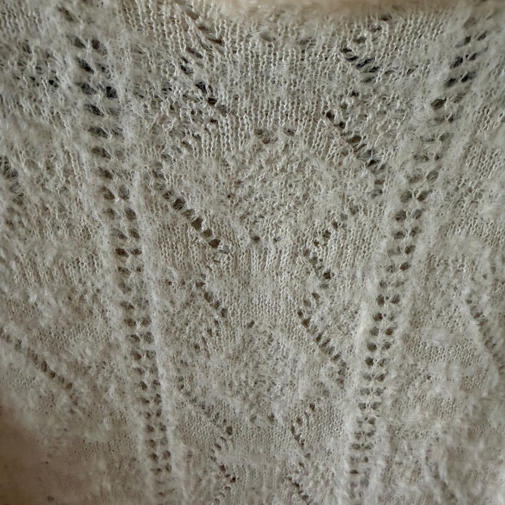 Z Supply Cream Textured Knit Sweater - Picture 3 of 4